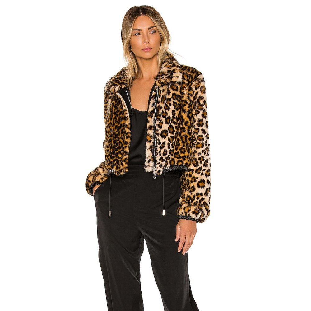 Lovers + Friends Dylan Faux Fur Jacket
